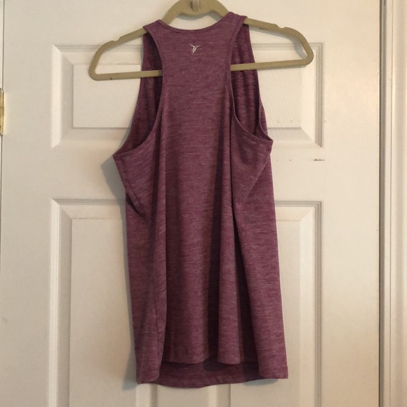 🌻5/$35🌻 Old Navy | Heathered Purple Racerback Workout Tank - Picture 2 of 4